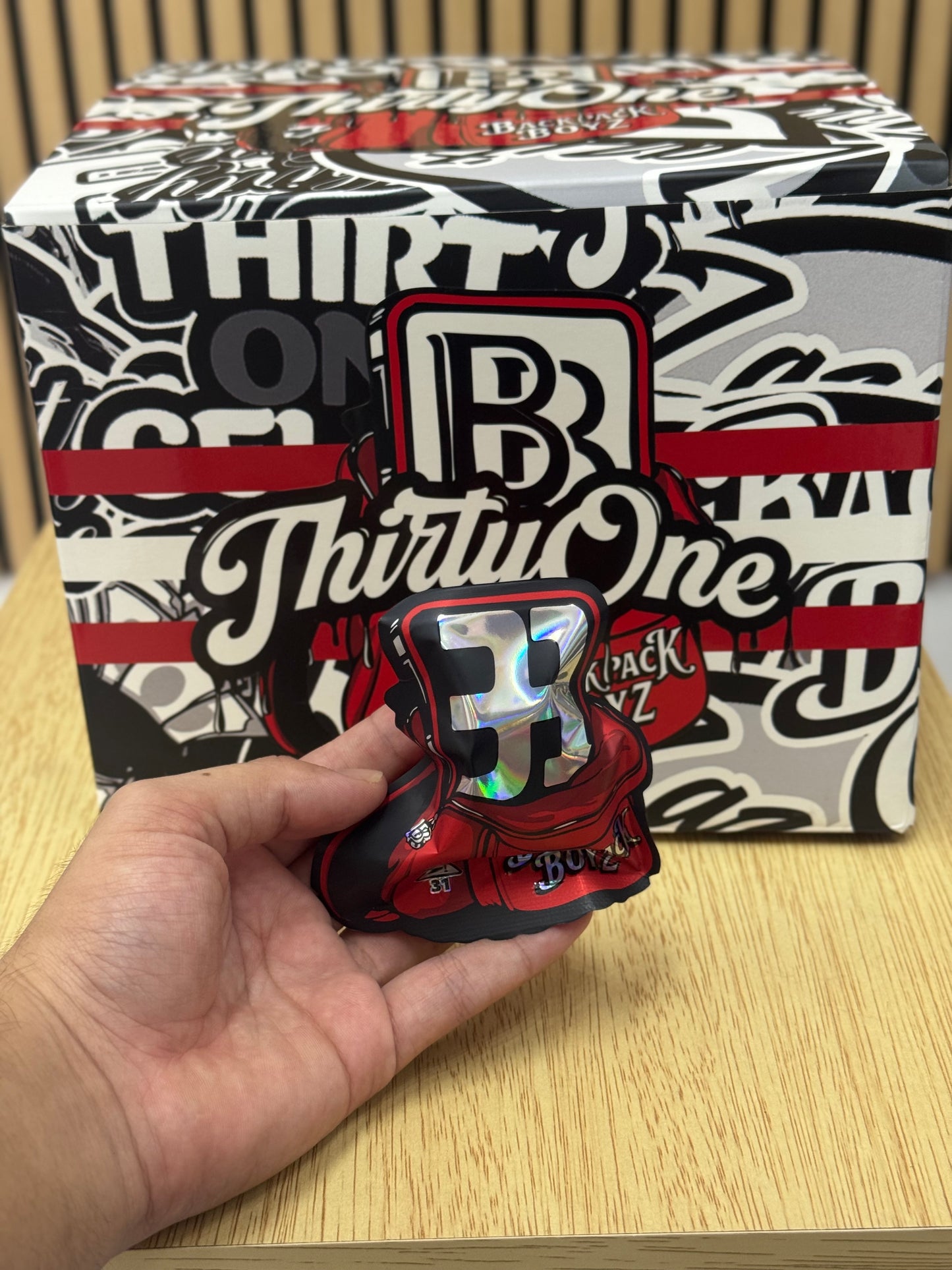 Gorra Thirty One Hats La Mochila Backpack Boyz Original Rojo 🎒