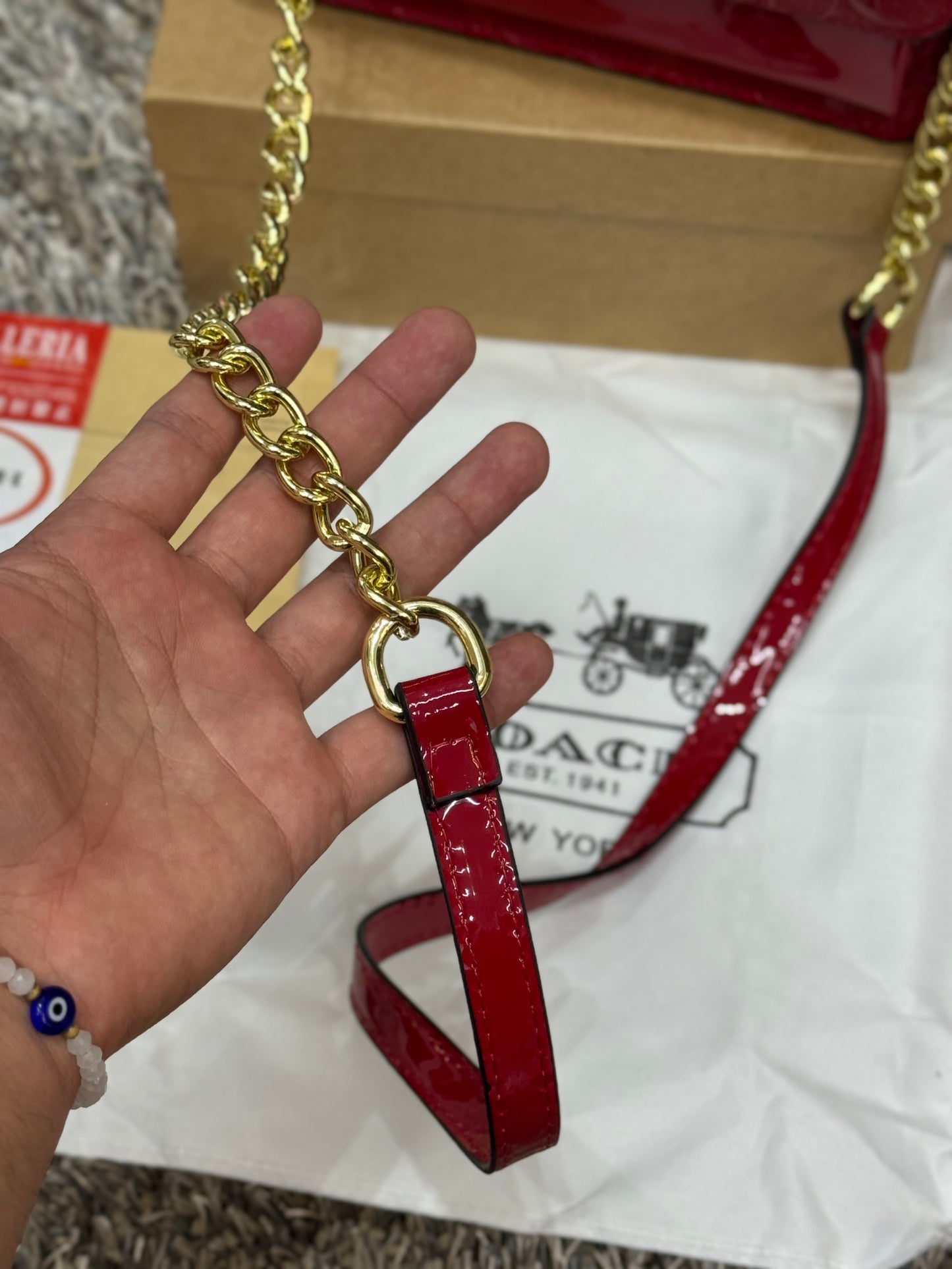 Bolsa coach roja ❤️✨