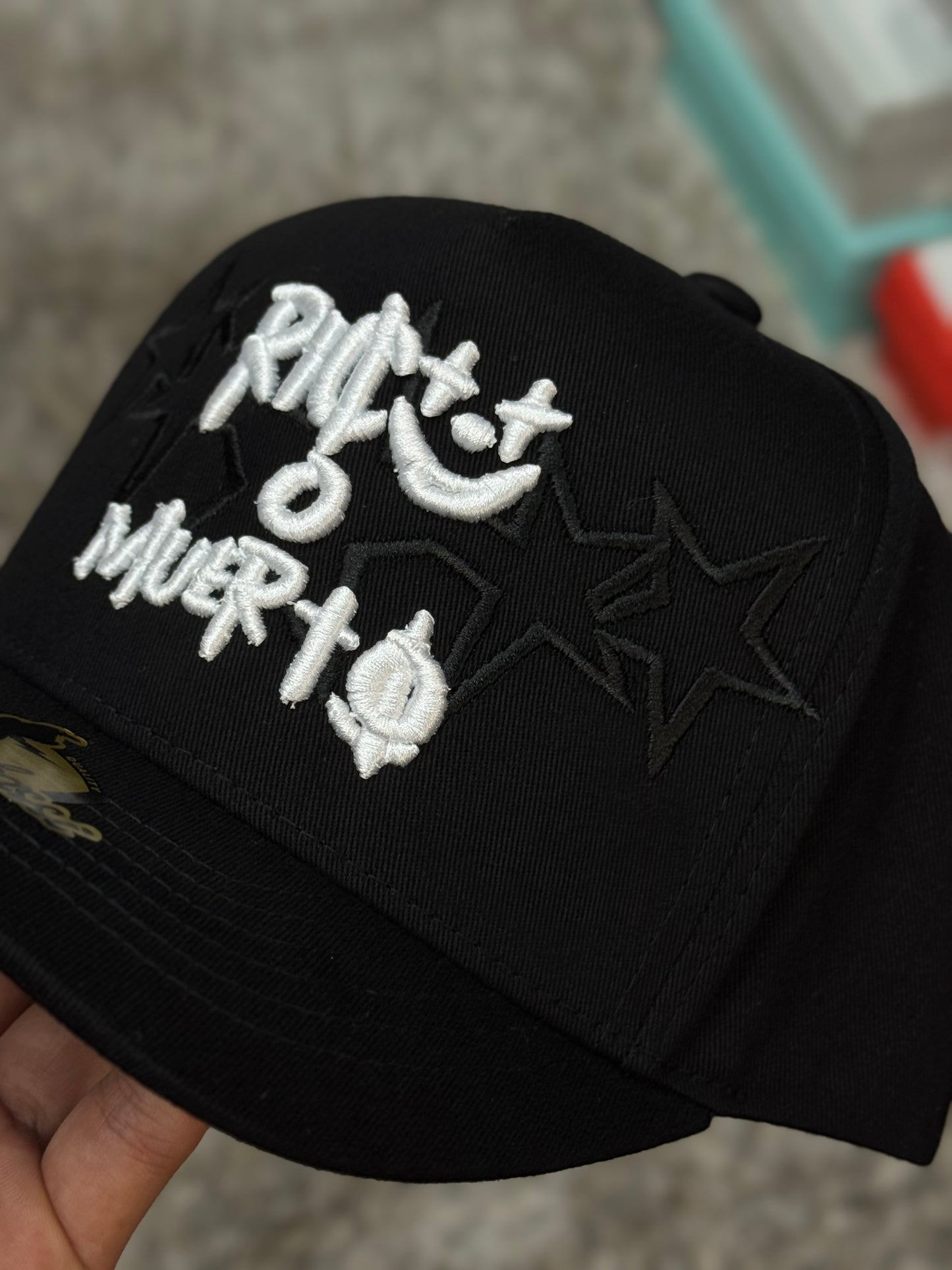 Gorra rico o muerto 💀 💰