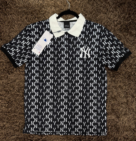 Playera tipo Polo MLB Monogram