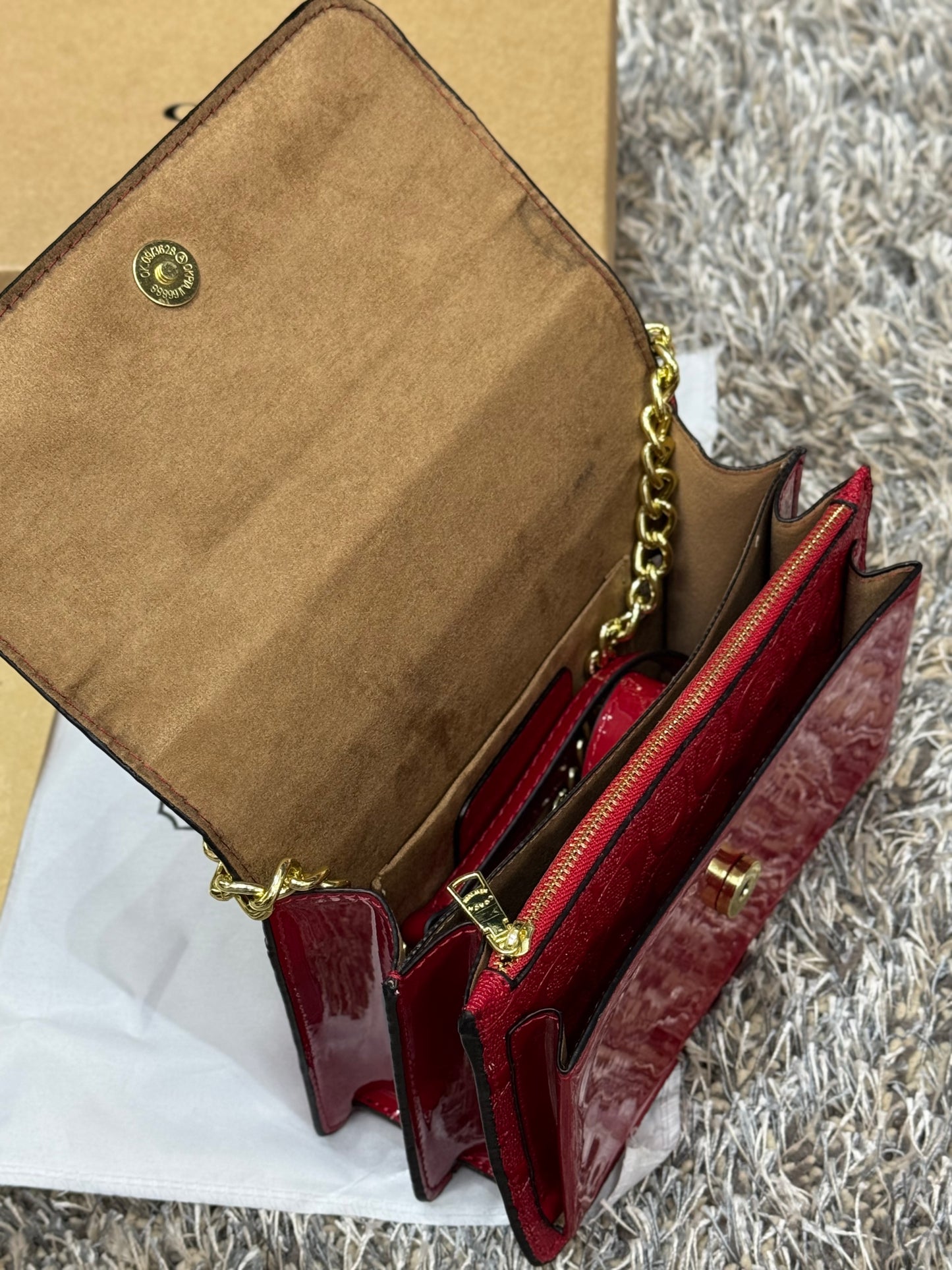 Bolsa coach roja ❤️✨