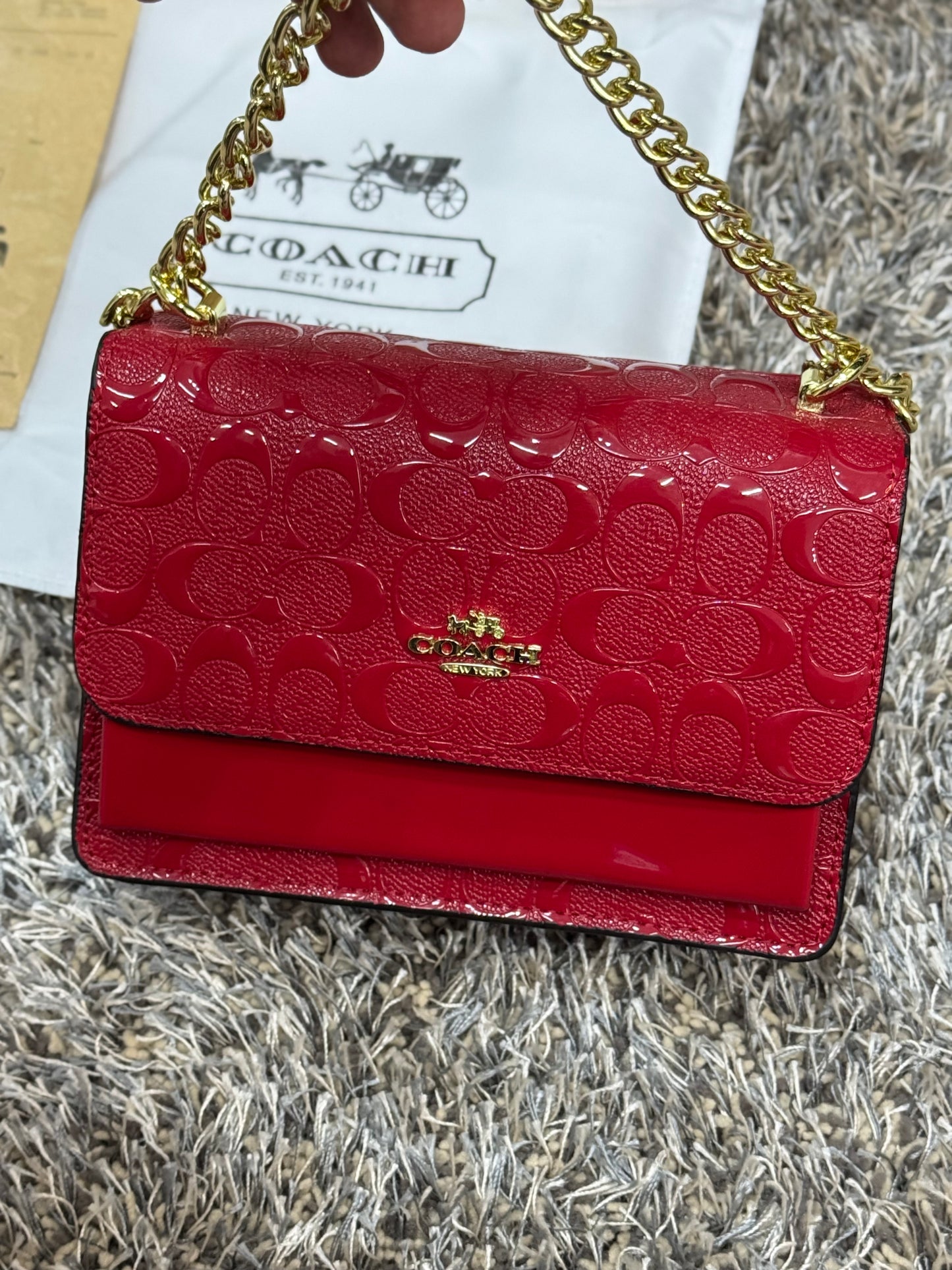Bolsa coach roja ❤️✨