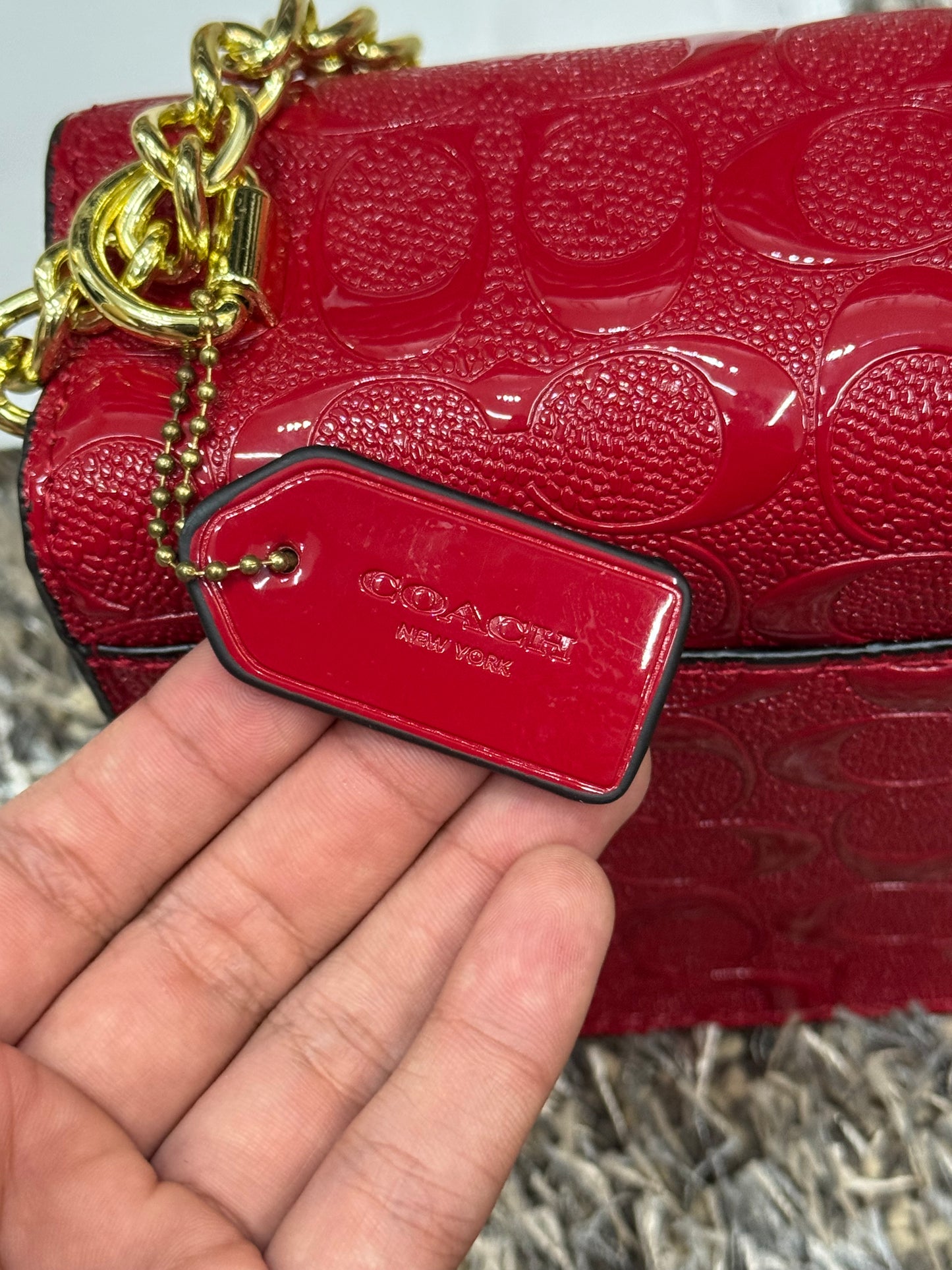 Bolsa coach roja ❤️✨