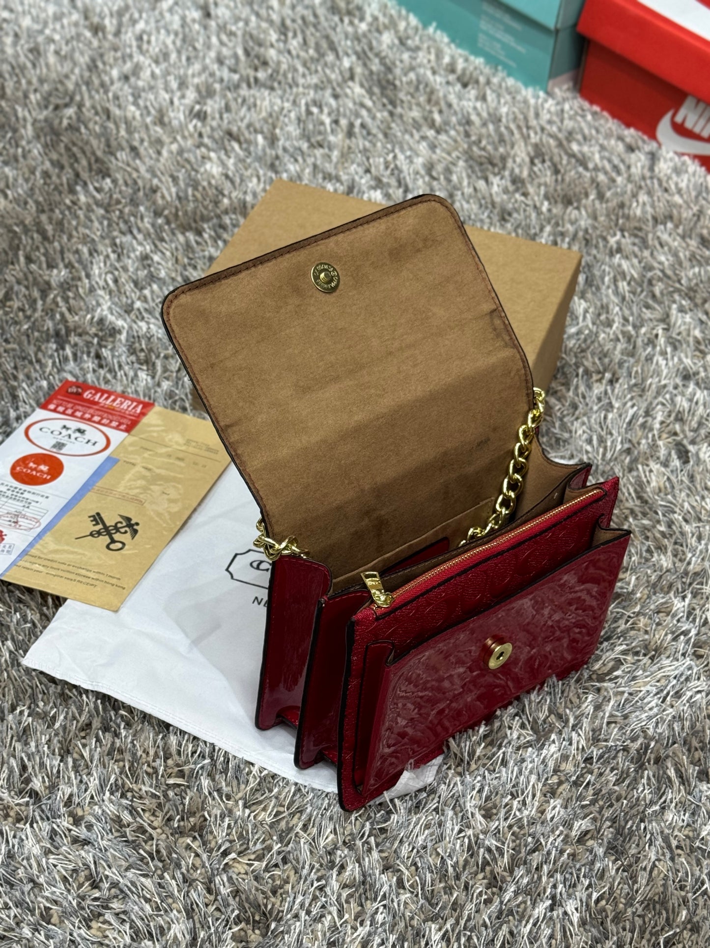 Bolsa coach roja ❤️✨