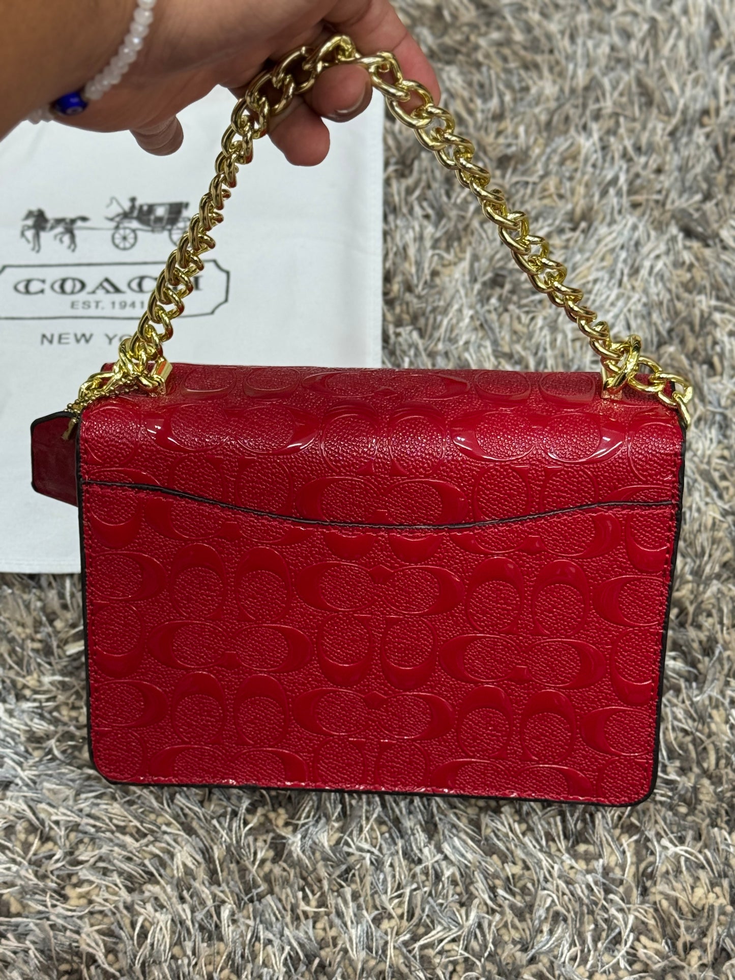 Bolsa coach roja ❤️✨