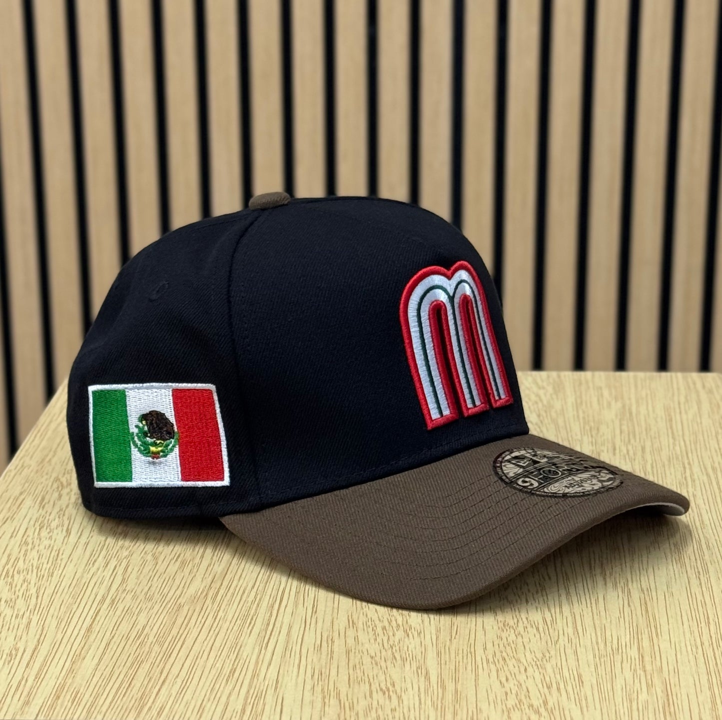 Gorra Mexico Mundial Beisbol 9forty Aframe Negro Caf🇲🇽